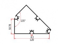 120方柱135°柱M123